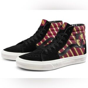 Vans X Harry Potter Gryffindor Sk8-Hi Top Shoes Unisex Men’s 7.5 Women’s 9